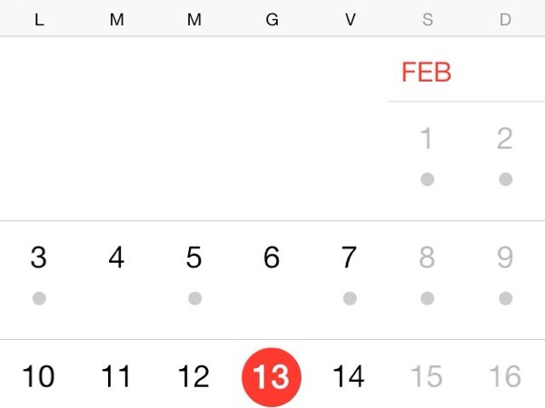 [Come si fa] Cambiare il giorno di inizio settimana sul Calendario di iOS