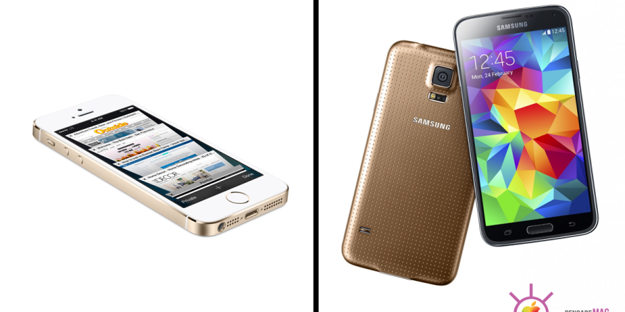 iPhone 5s e Galaxy S5: PensareMac li mette a confronto!