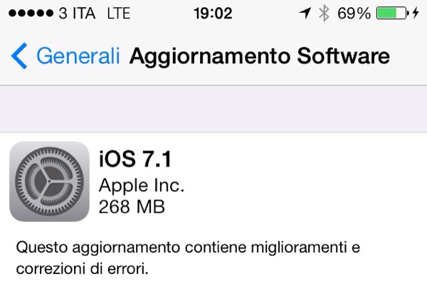 Finalmente è uscito iOS 7.1, ecco tutte le nuove funzionalità