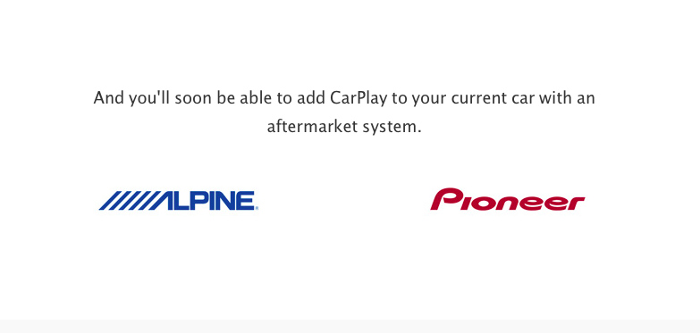 Apple conferma: CarPlay Aftermarket presto su Alpine e Pioneer