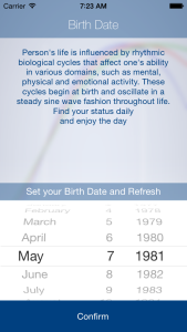 BIRTH DATE SETTING