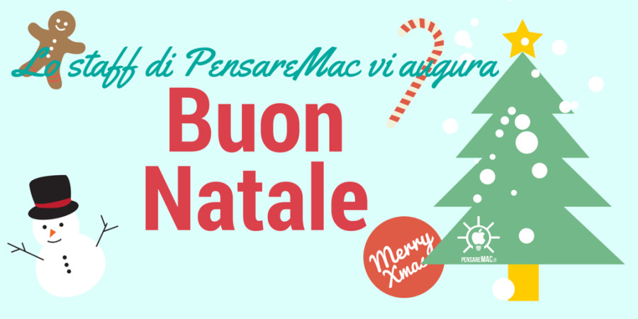 Buon Natale a tutti gli amici di PensareMac